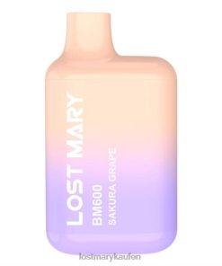 LOST MARY Einweg - P6LVB126 Sakura-Traube LOST MARY BM600 Einweg-Vapor