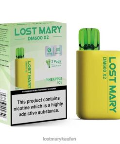 LOST MARY Einweg - P6LVB198 Ananaseis LOST MARY DM600 X2 Einweg-Vapor
