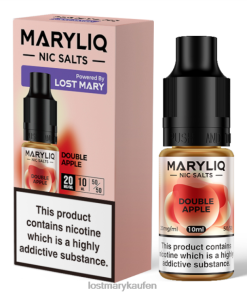 LOST MARY Einweg - P6LVB216 Doppelapfel LOST MARY Maryliq-Nic-Salze – 10 ml