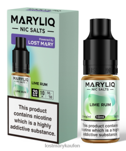 LOST MARY Großhandel - P6LVB206 Limettenrum LOST MARY Maryliq-Nic-Salze – 10 ml