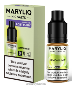 LOST MARY Vape Kaufen - P6LVB205 Zitronenlimette LOST MARY Maryliq-Nic-Salze – 10 ml