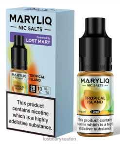 LOST MARY Wien - P6LVB212 tropische Insel LOST MARY Maryliq-Nic-Salze – 10 ml